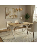Mesa rectangular fija XENIA