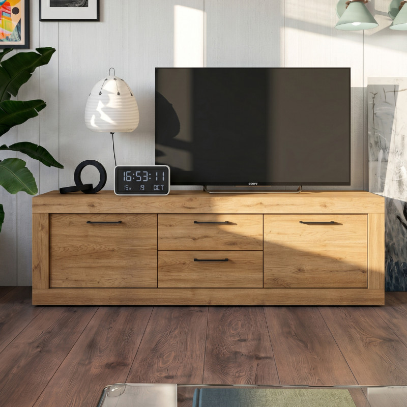 Mueble TV dos cajones y dos puertas 181 cm DALIA