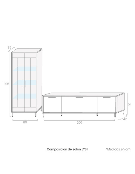 Composición de salón LYS I