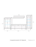 Composición de salón LYS IV