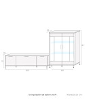 Composición de salón LYS VII