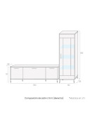 Composición de salón LYS IX
