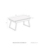 Mesa de centro convertible LYS