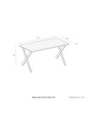 Mesa de centro fija LYS I