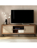 Mueble TV dos puertas y dos huecos 180 cm ROMA