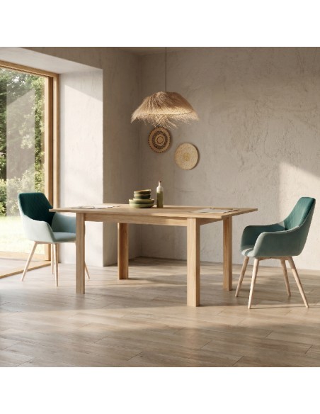 Mesa comedor rectangular extensible DANIELA