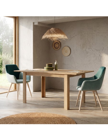 Mesa comedor rectangular extensible DANIELA