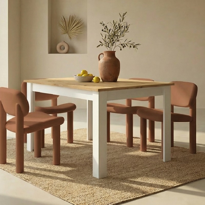 Mesa comedor rectangular extensible DANIELA (exprés) 2