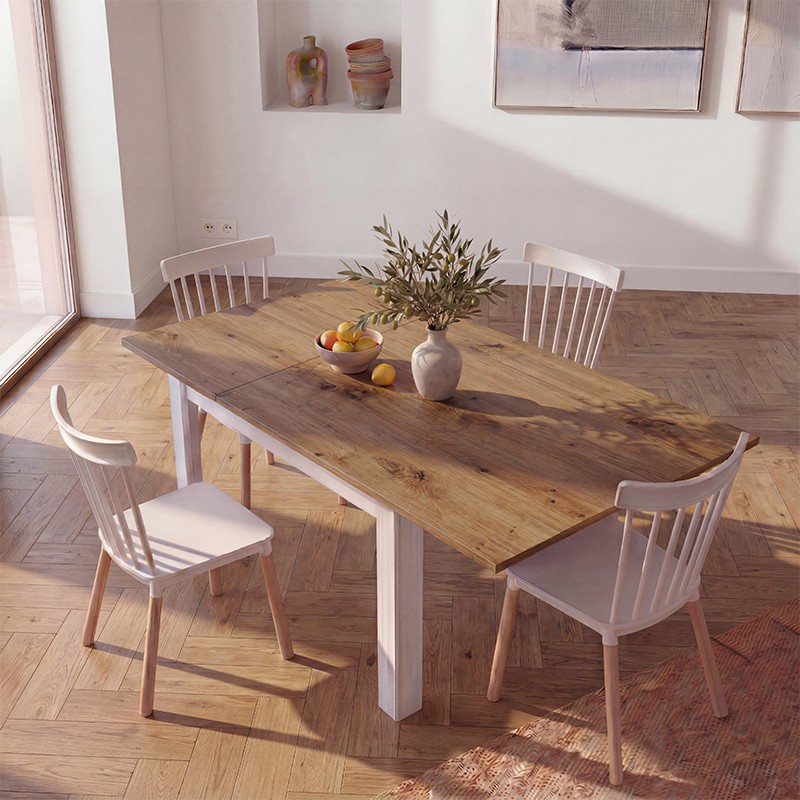 Mesa comedor rectangular extensible DANIELA