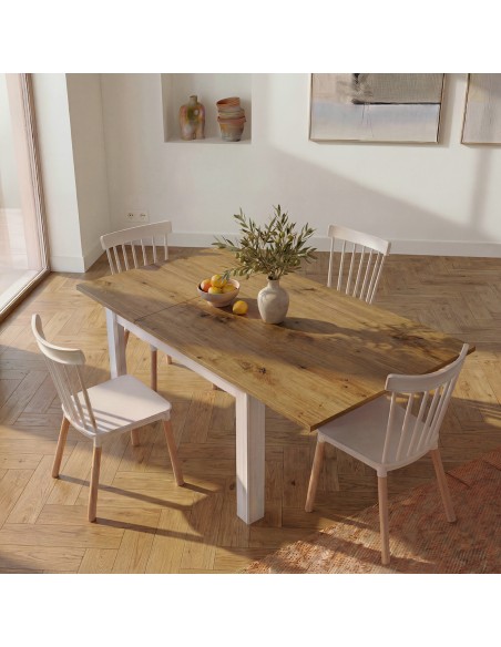 Mesa comedor rectangular extensible DANIELA