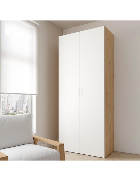 Armario dos puertas batientes altura 240 VIENA
