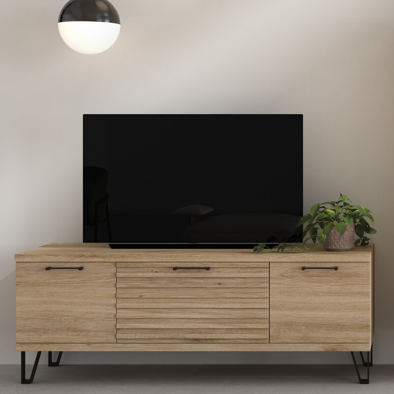 Mueble TV dos puertas y cajón MARCO I