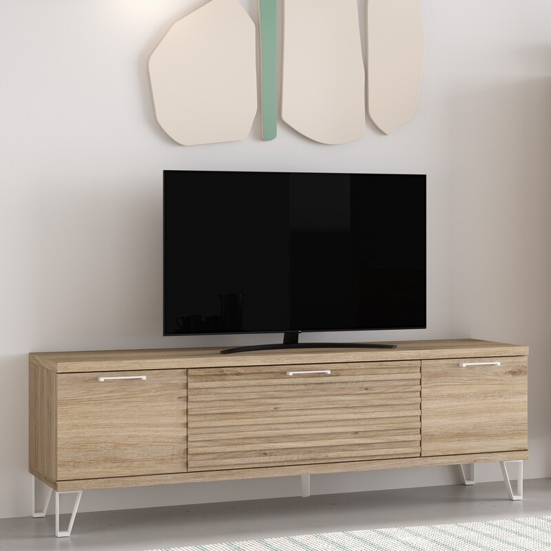 Mueble TV dos puertas y cajón MARCO I