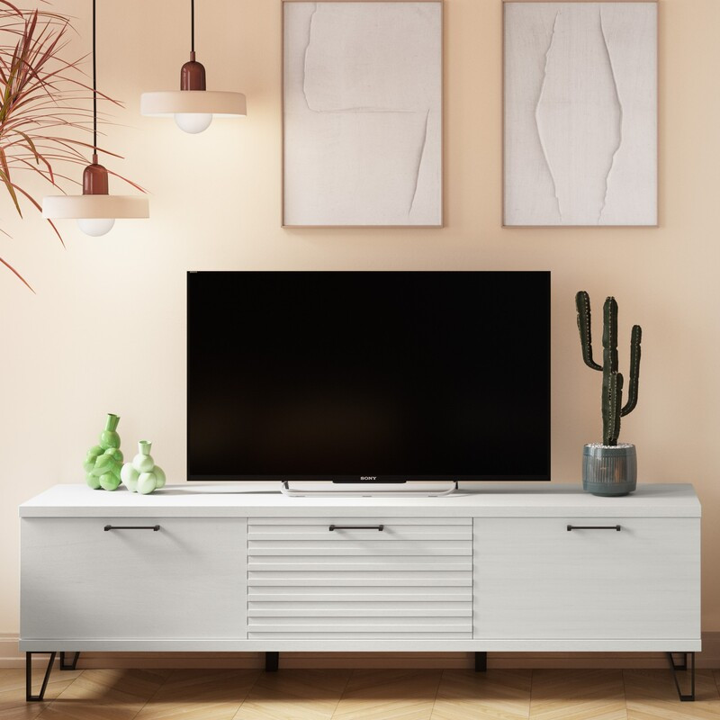 Mueble TV dos puertas y cajón MARCO I