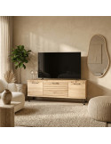 Mueble TV dos puertas y cajón MARCO I