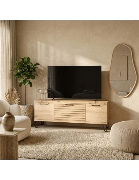 Mueble TV dos puertas y cajón MARCO I