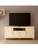 Mueble TV dos cajones, dos puertas y un hueco ROMA