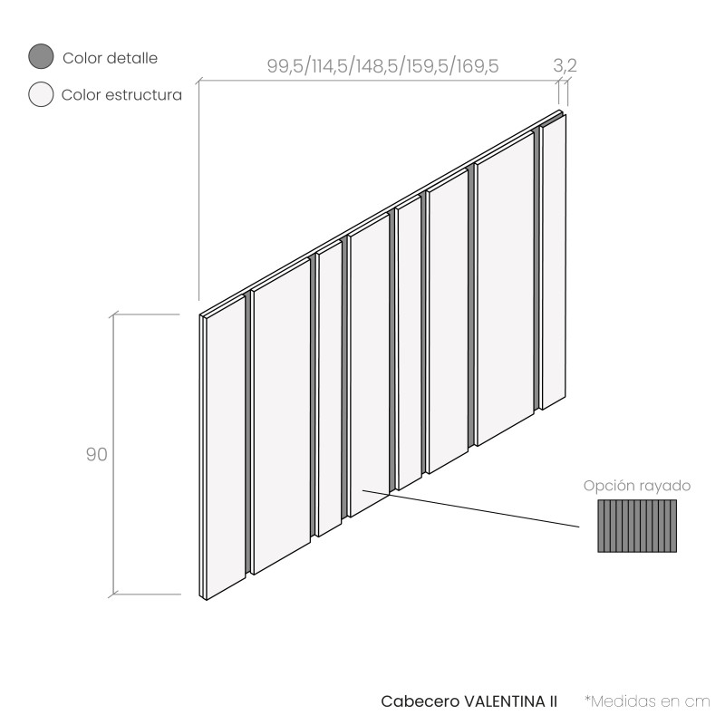 Cabecero VALENTINA II
