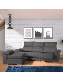 Chaise longue reversible CIRELLA