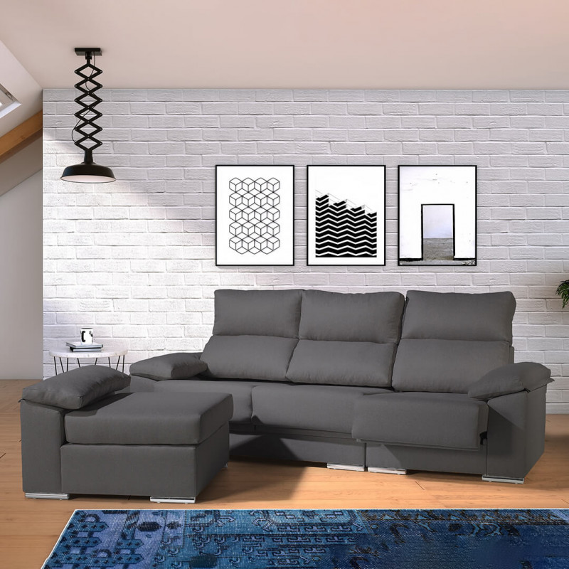 Chaise longue reversible CIRELLA