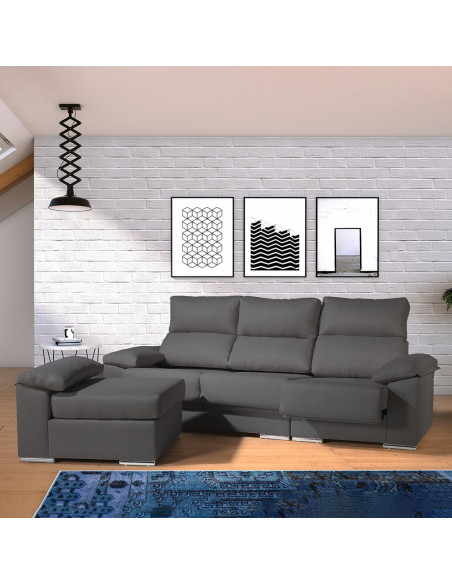 Chaise longue reversible CIRELLA