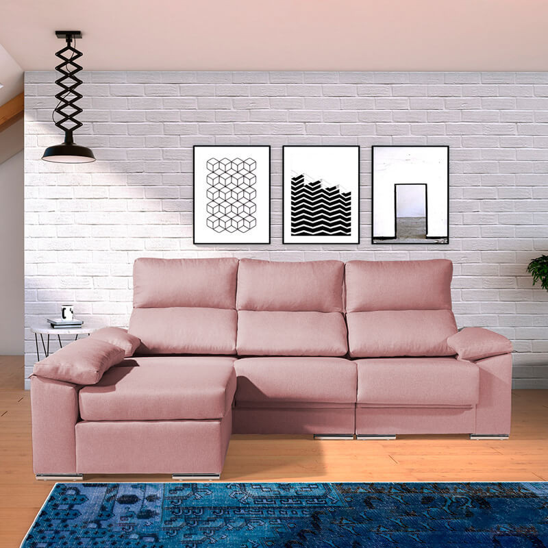 Chaise longue reversible CIRELLA