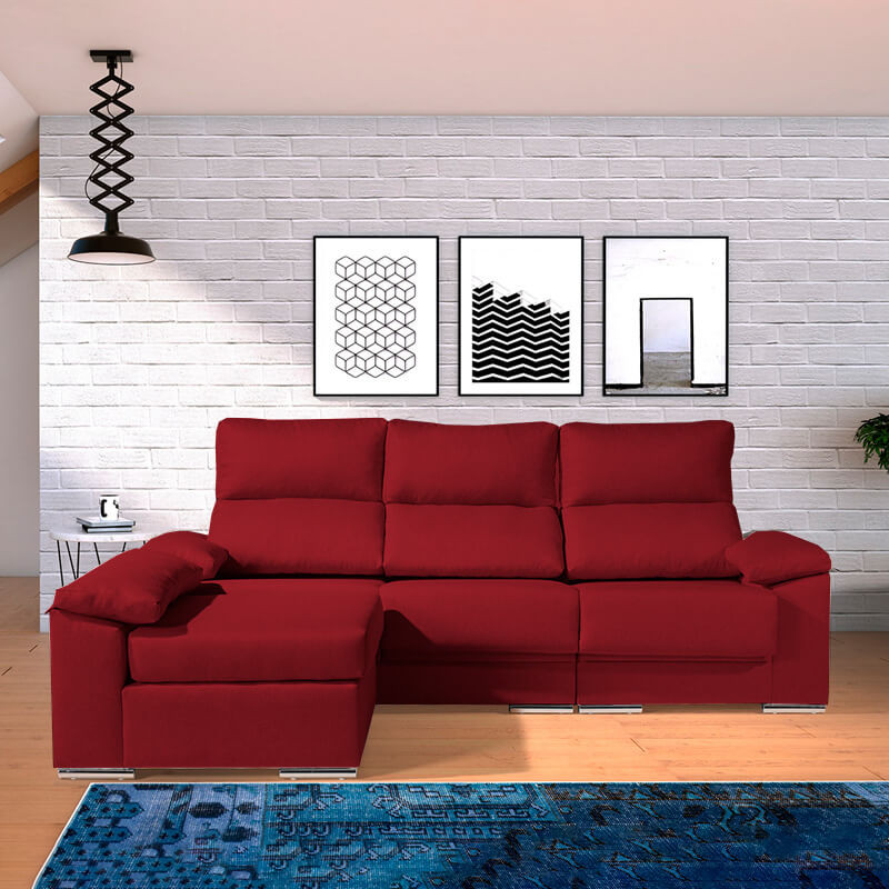 Chaise longue reversible CIRELLA
