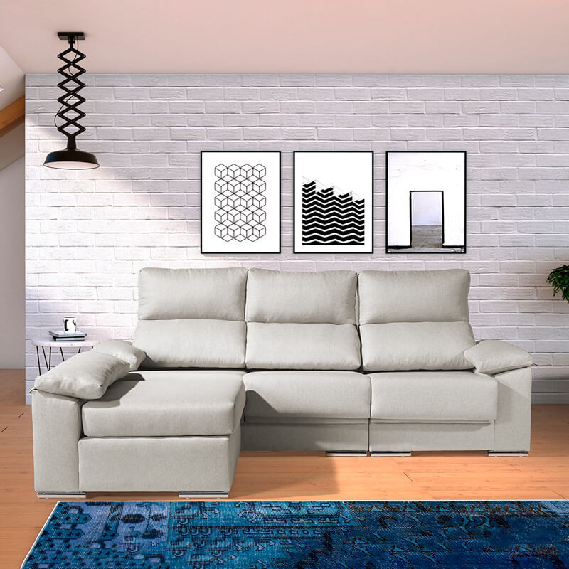 Chaise longue reversible CIRELLA