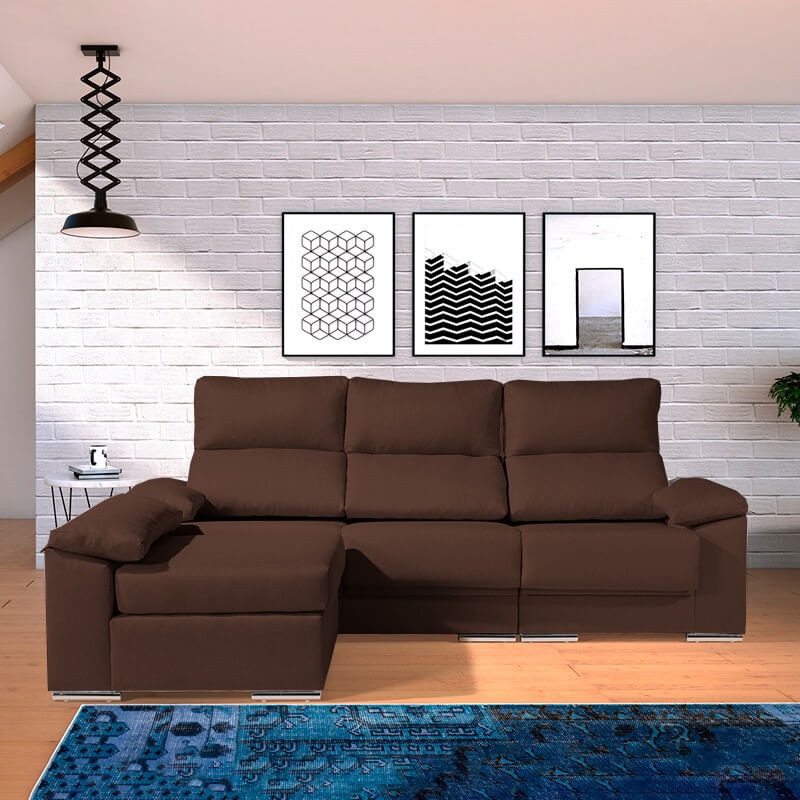 Chaise longue reversible CIRELLA