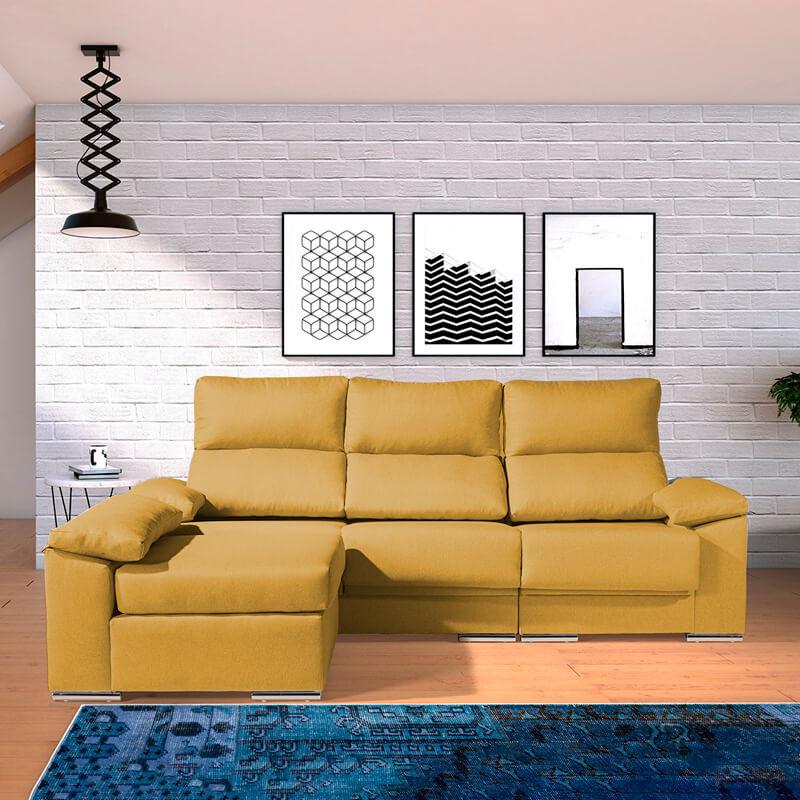 Chaise longue reversible CIRELLA