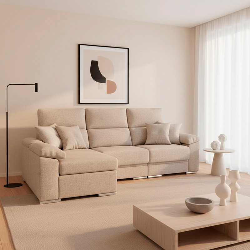 Chaise longue reversible CIRELLA