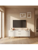 Mueble TV dos puertas y dos cajones MARCO
