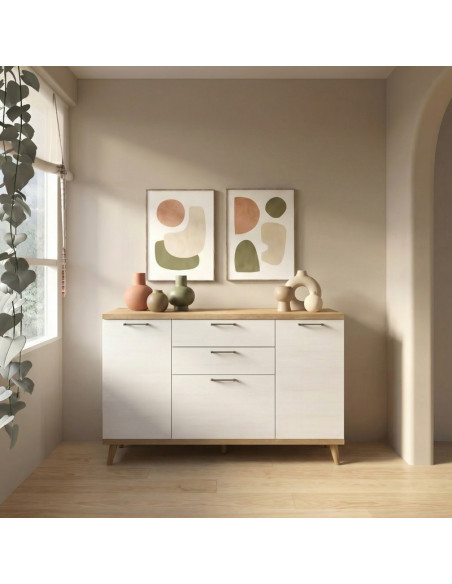 Aparador tres puertas y dos cajones MARCO