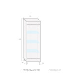 Vitrina una puerta LYS I