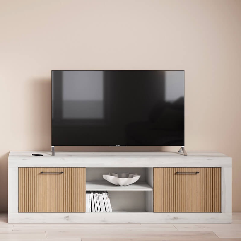 Mueble TV dos puertas y un estante 181 cm DALIA