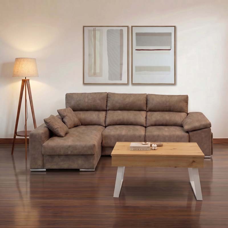 Chaise longue con arcón elevable TRIESTE 2