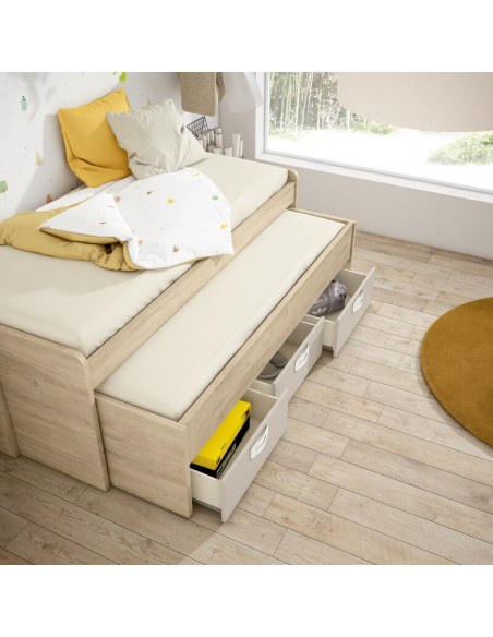 Cama compacta tres cajones MAX