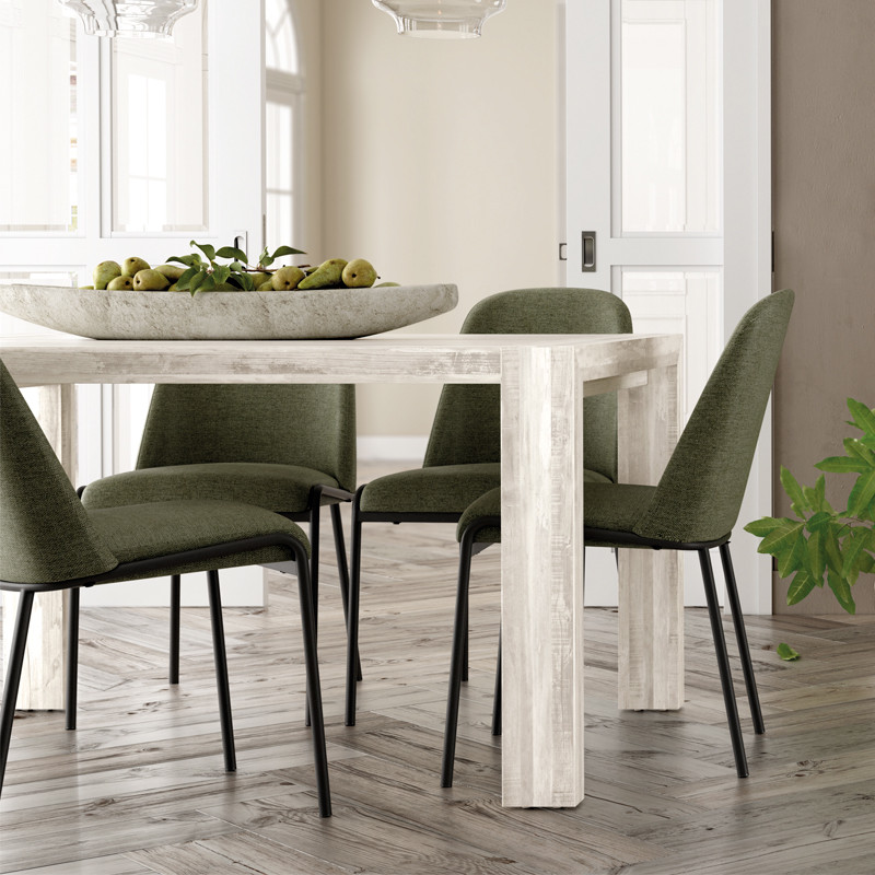 Mesa rectangular pata deslizante ROMA