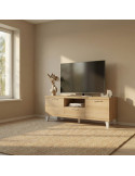 Mueble TV dos puertas y cajón MARCO