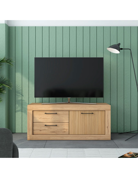 Mueble TV dos cajones y una puerta DALIA