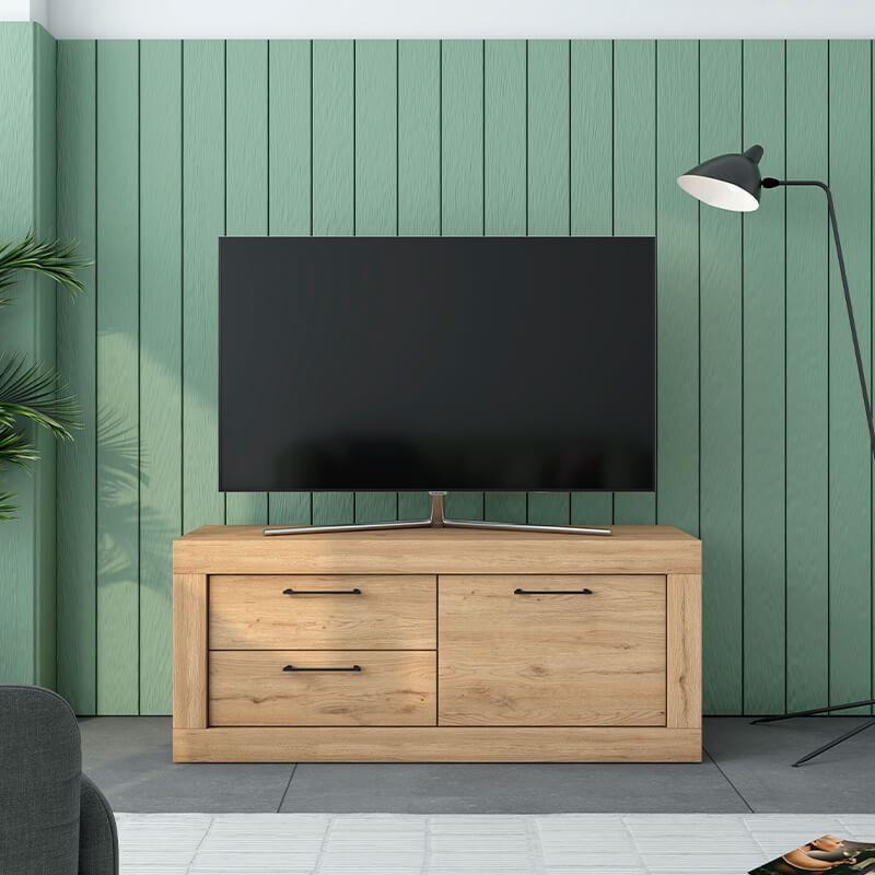 Mueble TV dos cajones y una puerta DALIA