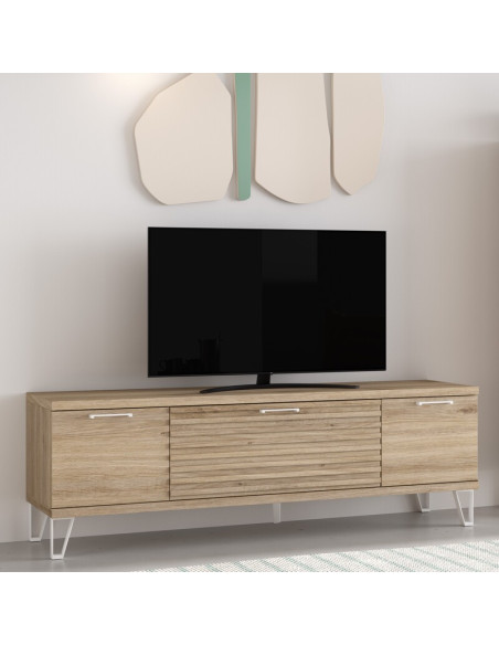 Mueble TV dos puertas y cajón MARCO I