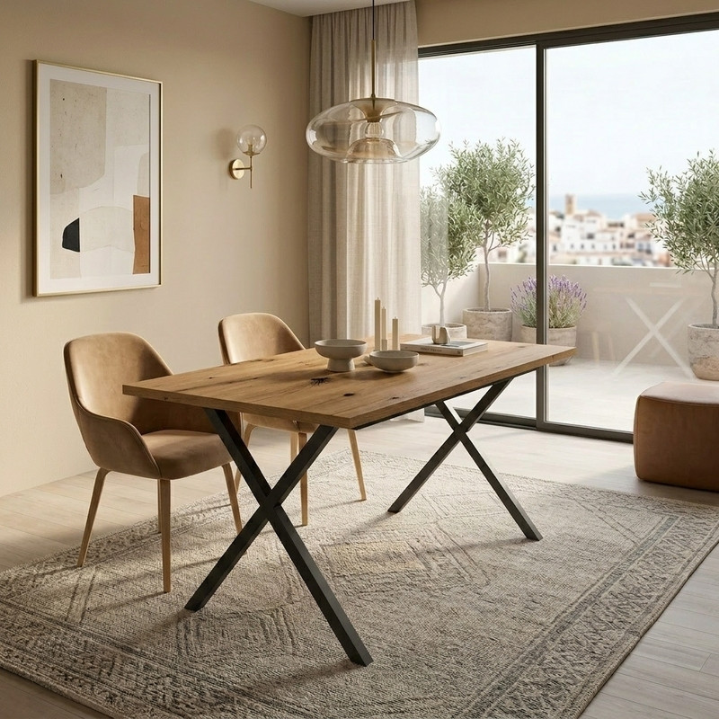 Mesa rectangular extensible XENIA