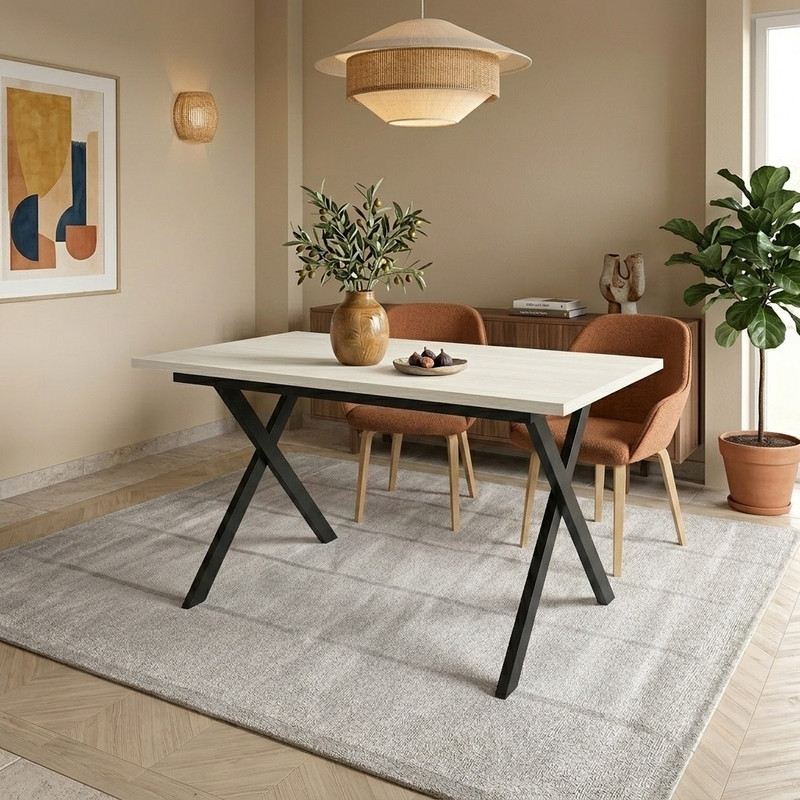 Mesa rectangular extensible XENIA