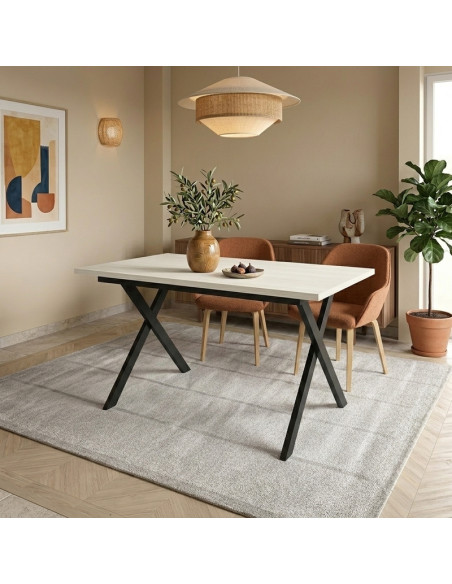 Mesa rectangular extensible XENIA