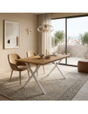 Mesa rectangular extensible XENIA