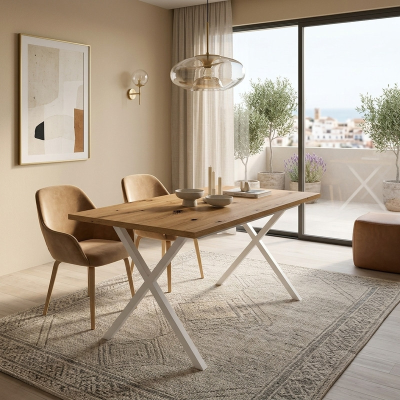 Mesa rectangular extensible XENIA