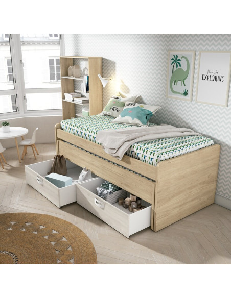 Cama compacta dos cajones MAX
