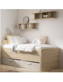 Cama compacta dos cajones MAX