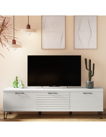 Mueble TV dos puertas y cajón MARCO I